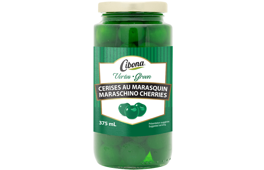 Cerises vertes au marasquin - Cibona
